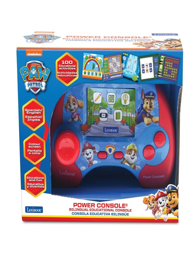 Lexibook, Paw Patrol Power Console - Educational Bilingual Game Console with 100 Activities in English/Spanish, JCG100PAi2 - Image 5